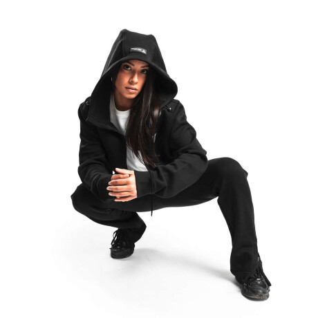 Abrigo Pocket Casual Unisex Negro