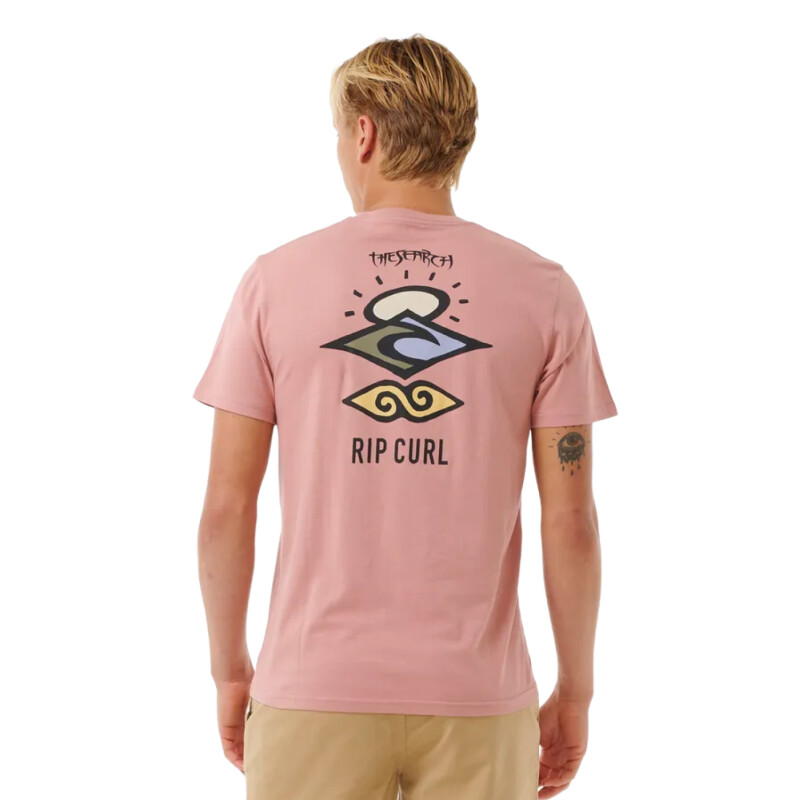 Remera Rip Curl Search Icon Tee - Rosa Remera Rip Curl Search Icon Tee - Rosa