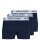 Pack "basic-white" 3 Boxer Clásicos Trunks Navy Blazer