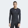 Remera Adidas Manga Larga Techfit Negro