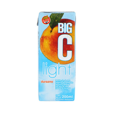 Jugo durazno light Big C 250ml Jugo durazno light Big C 250ml