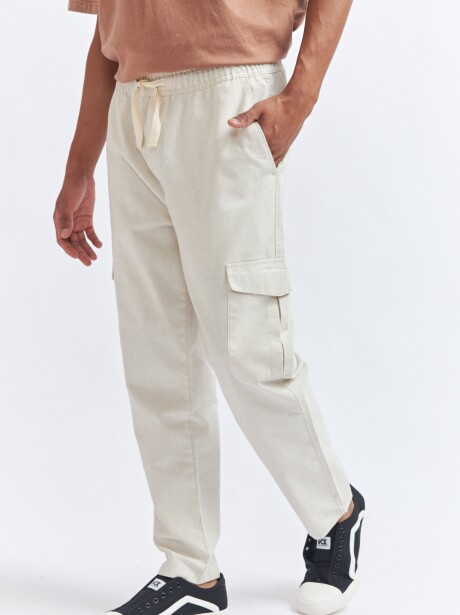 PANTALON PALMA CRUDO