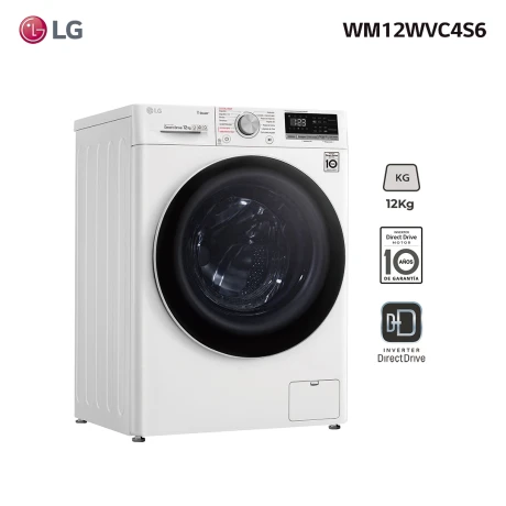 Lavarropas frontal LG inverter 12Kg WM12WVC4S6 001