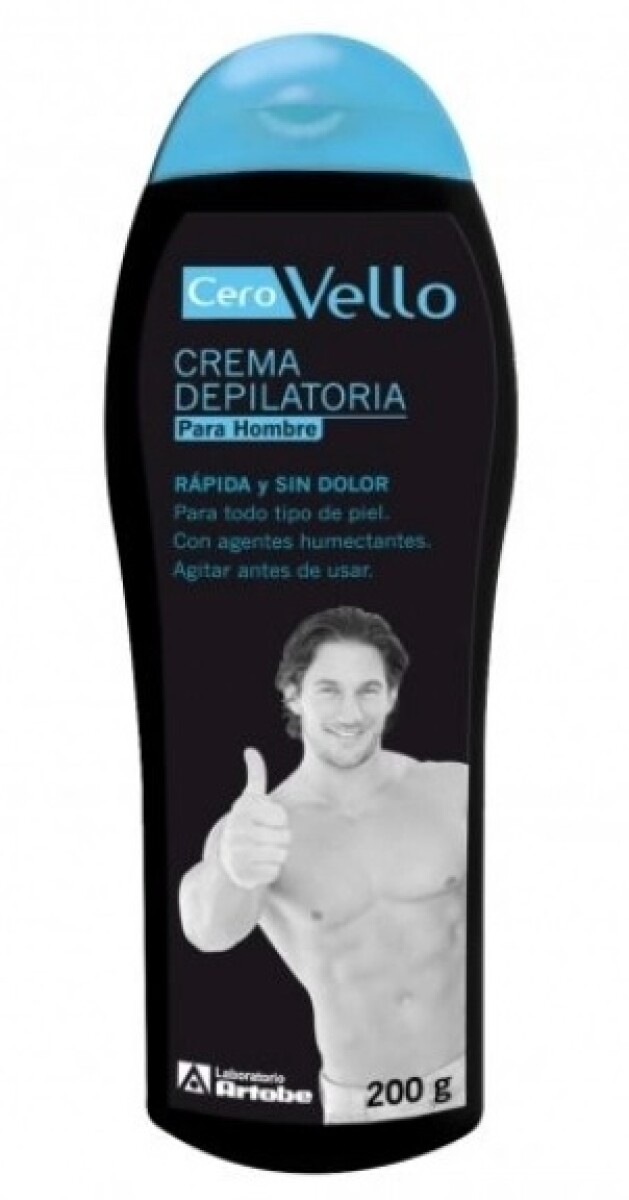 CREMA DEPILATORIA CERO VELLO HOMBRE 200 GR 