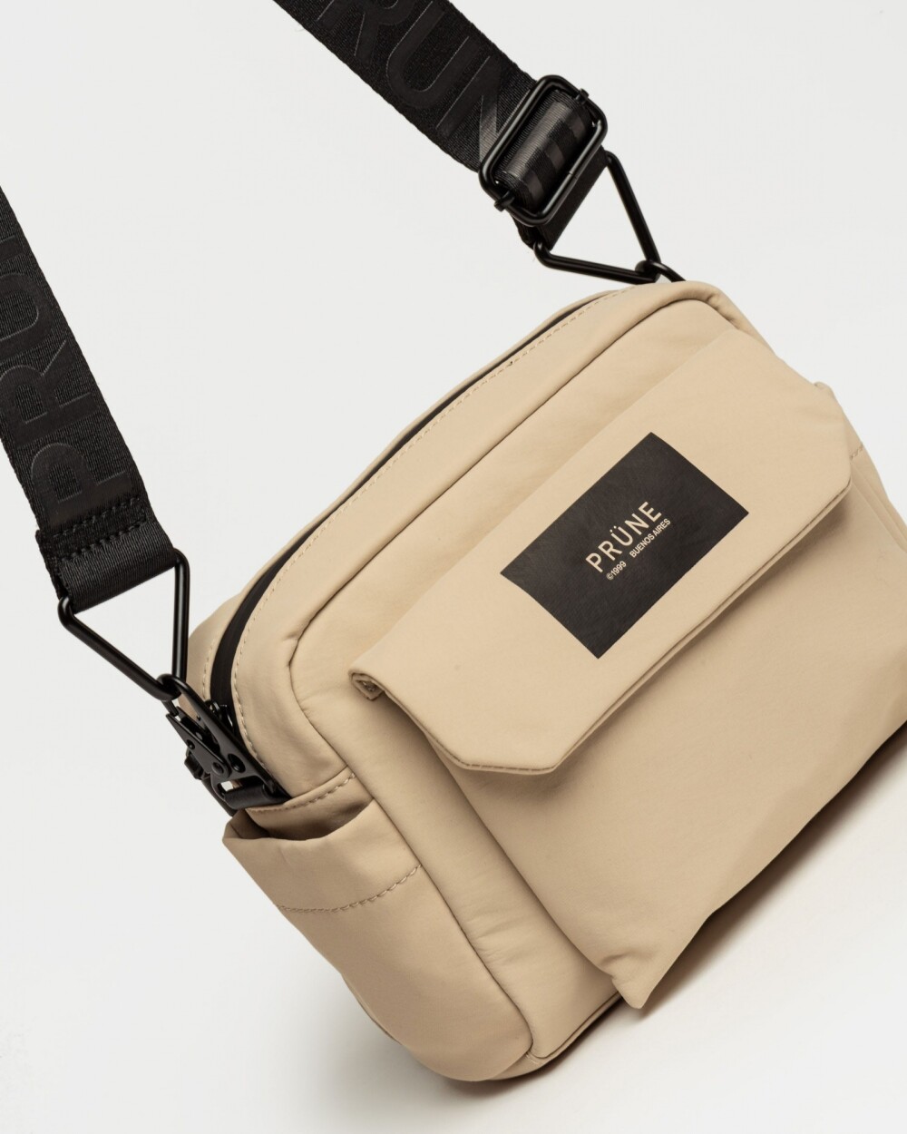 Bandolera Adventure en nylon Natural