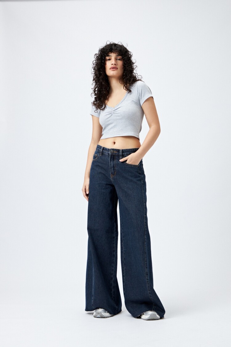 REMERA DANIRA Gris Melange