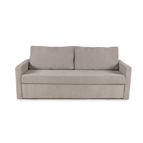 Sofá Cama Lucca - Tela Microfibra Berlin 05 (Ceniza)