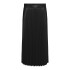 VMBELLAHOLLY HW 7-8COATED SKIRT C-24 2 Asphalt-Black