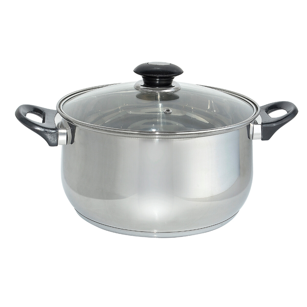CACEROLA EN ACERO INOX. 5 LTS. 24×13 – LINEA GIULIA 
