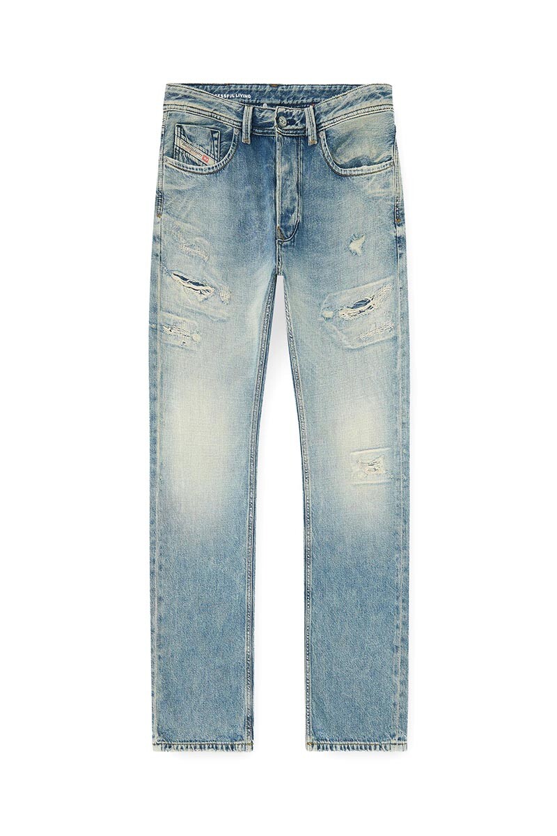 Jean Para Hombre 1985 Larkee Azul Medio
