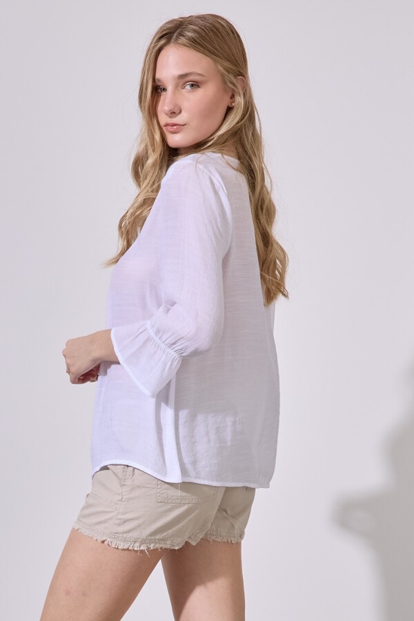 Blusa Garden BLANCO