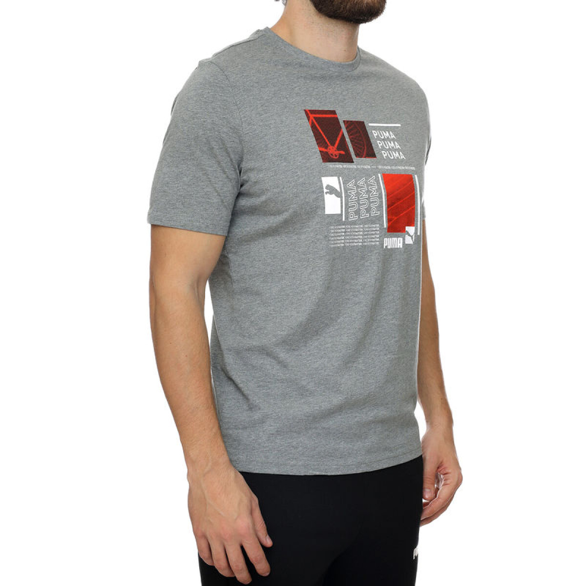 Remera Puma Moda Hombre Graphic Tee - S/C 