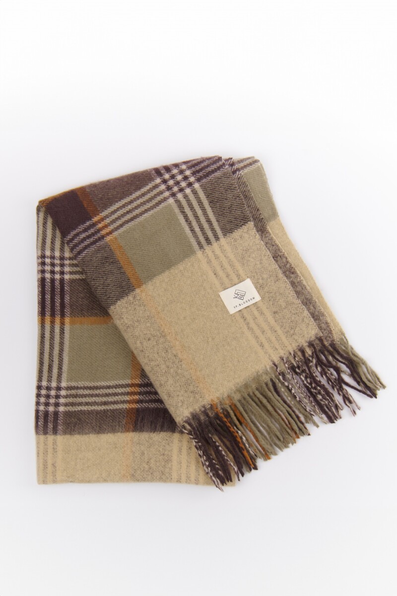 PASHMINA SCOTISH BEIGE