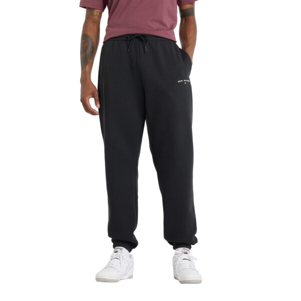 REIMAGINED FLEECE GRAPHIC JOGGER - NEW BALANCE NEGRO