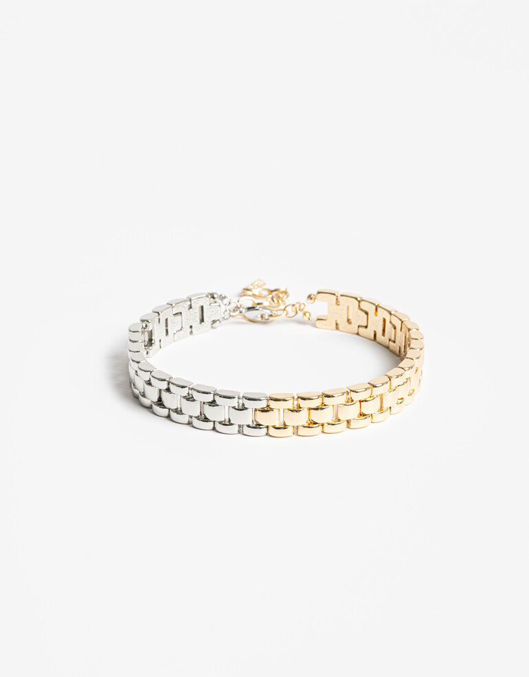 Chokers Metal Collar Chocker Biplating - Dorado