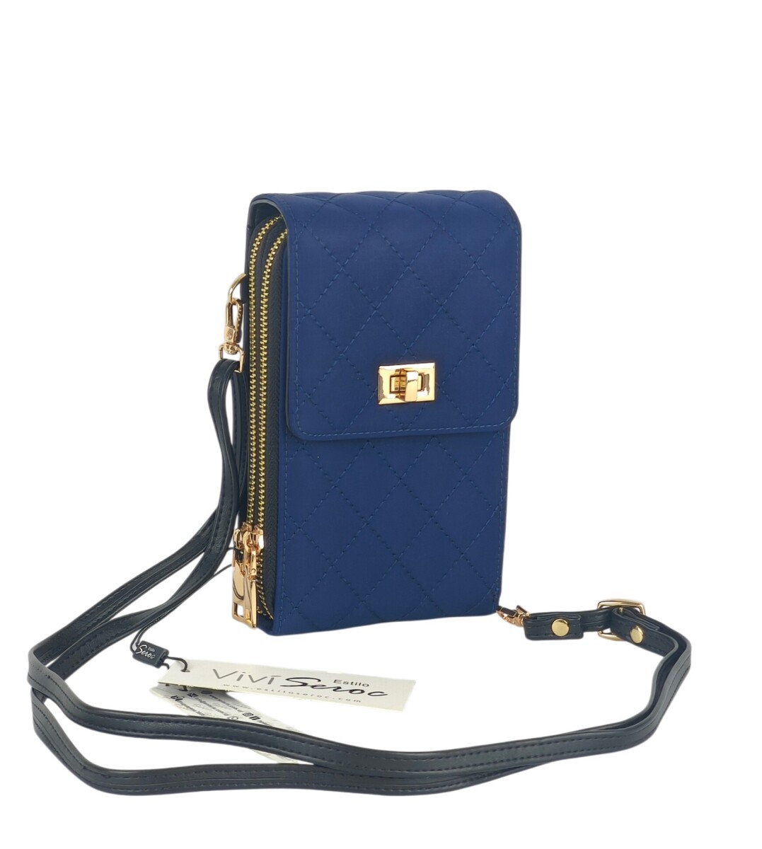 Porta celular - azul 