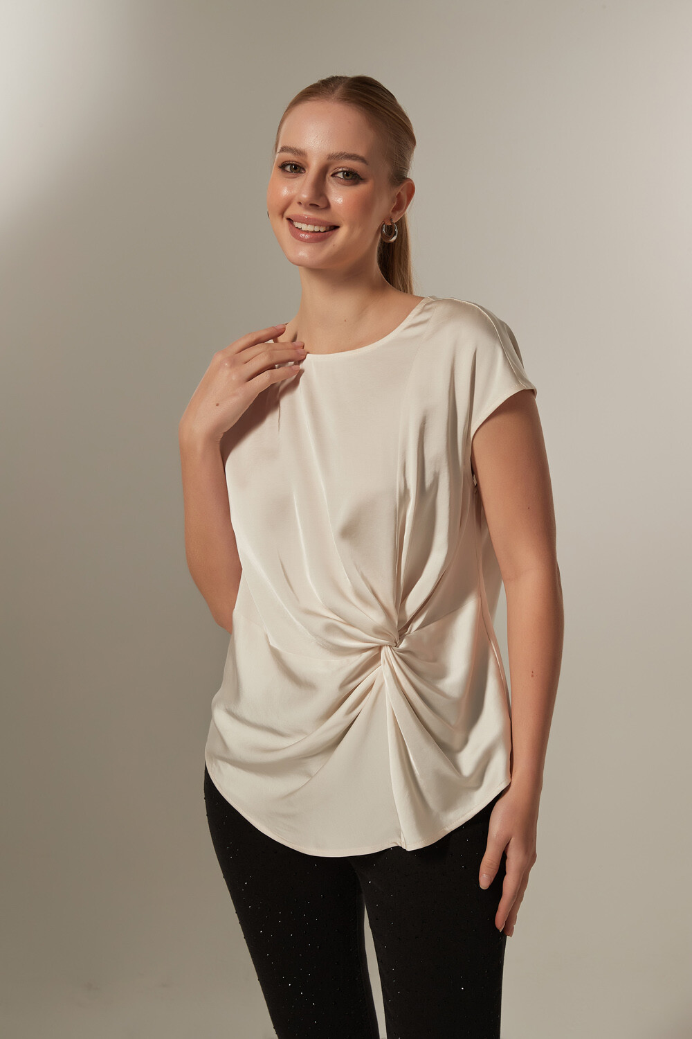 Blusa Aliayah Crudo / Natural