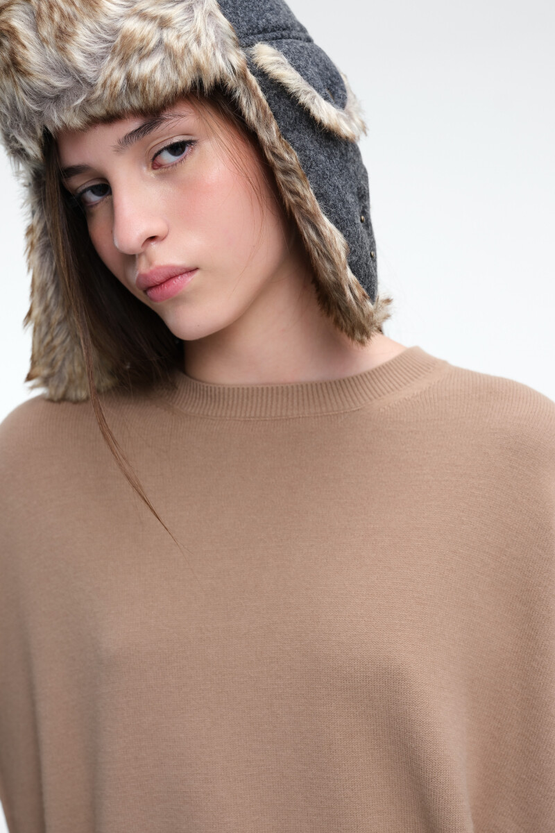 SWEATER BASE Camel