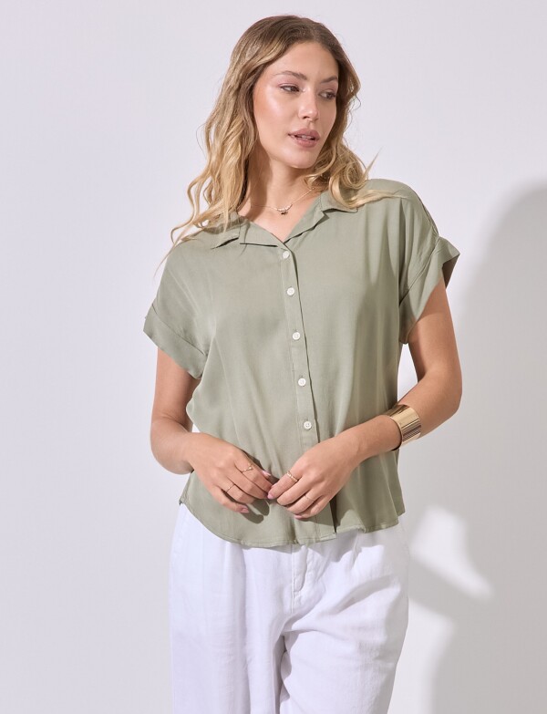 Camisa Casual VERDE