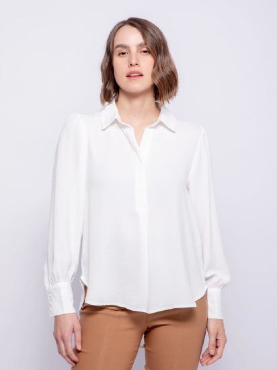 BLUZA ALLIE BRAIES - BLANCO 