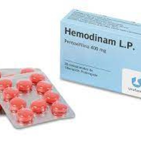 Hemodinan 400 mg LP x20 Comprimidos | Tratamiento Hematológico de Liberación Prolongada Hemodinan 400 mg LP x20 Comprimidos | Tratamiento Hematológico de Liberación Prolongada