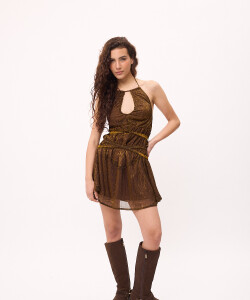 Vestido Timo Dorado