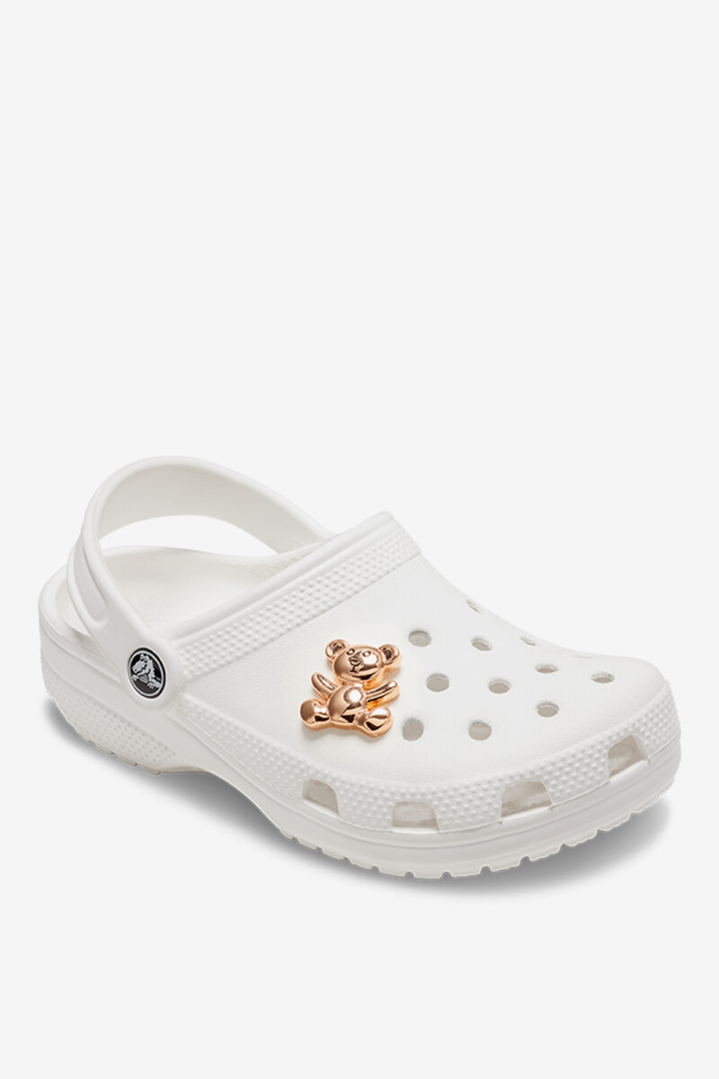 JIBBITZ CROCS GOLD TEDDY BEAR Oro