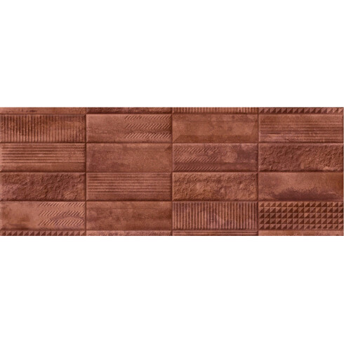Semi Gres Para Pared De 45X90 Esmaltado Lume GAMAS DE MARRON