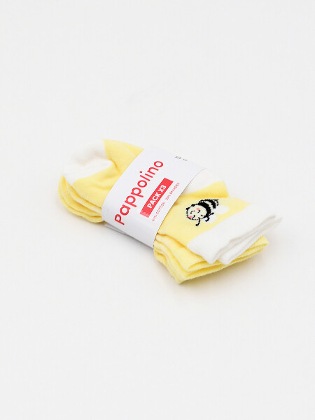 MEDIAS SUNNY PACK x 3 AMAR. PASTEL