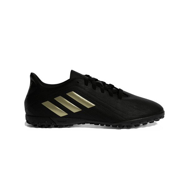 FUTBOL DEPORTIVO TF - ADIDAS NEGRO/DORADO