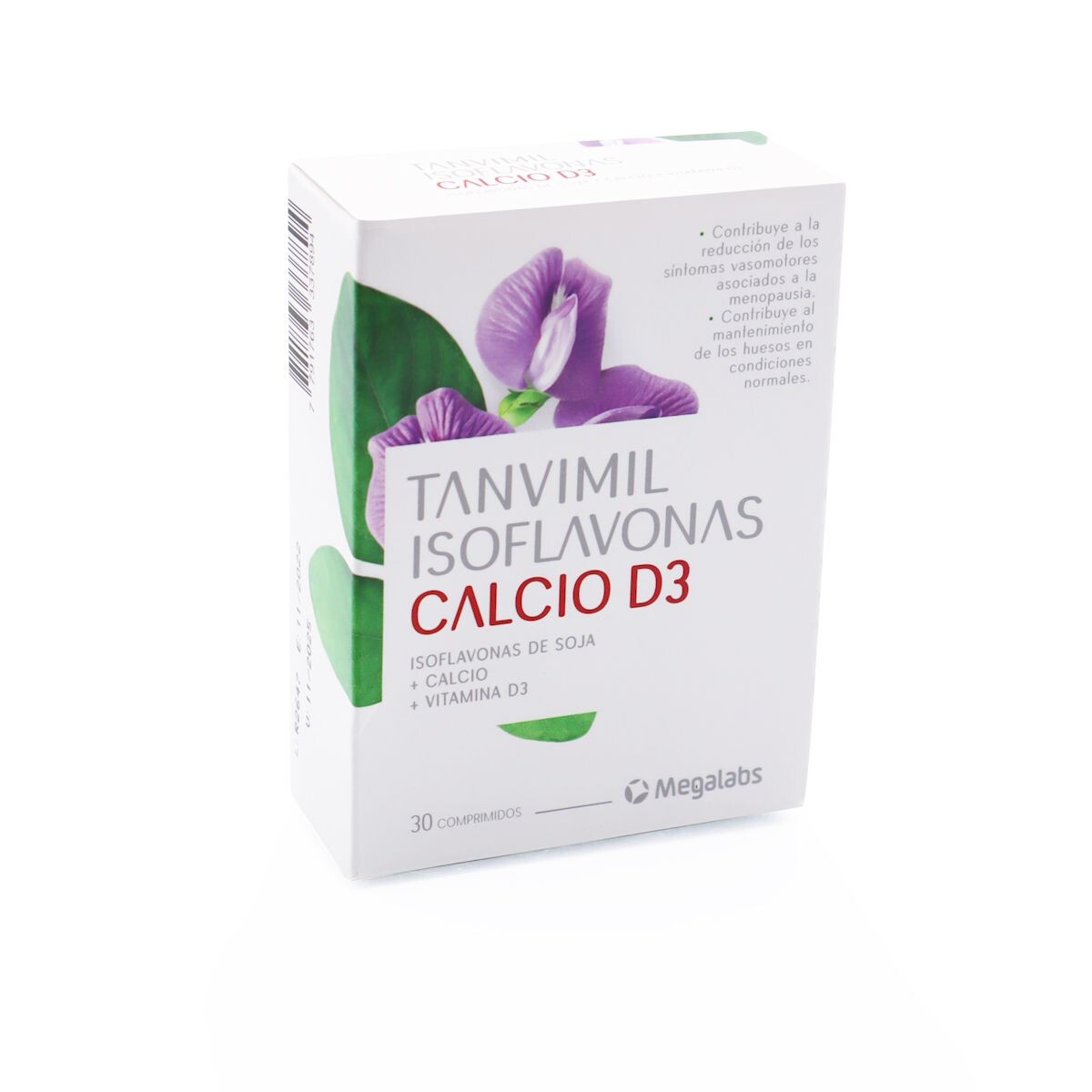 TANVIMIL ISOFLAVONAS CALCIO D3 CJ X 30 C 