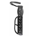 SOPORTE P/COLGAR BICI DE LA RUEDA NEGRO