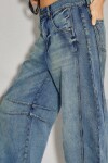 Jean Barrel Blue New Azul
