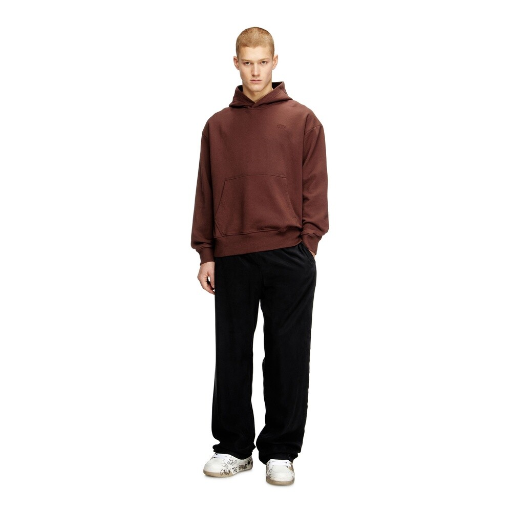 Polerones Urbano Para Hombre S-Macs-Hood-Megoval-D Sweat-Shirt Marron