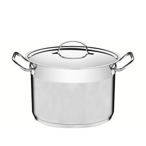 Olla con asas con tapa ø30cm. 15,2 lts. "prof" TF1773