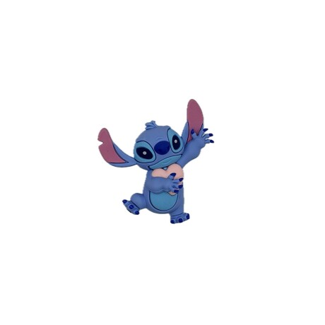 Imán Stitch 3D diseño 1