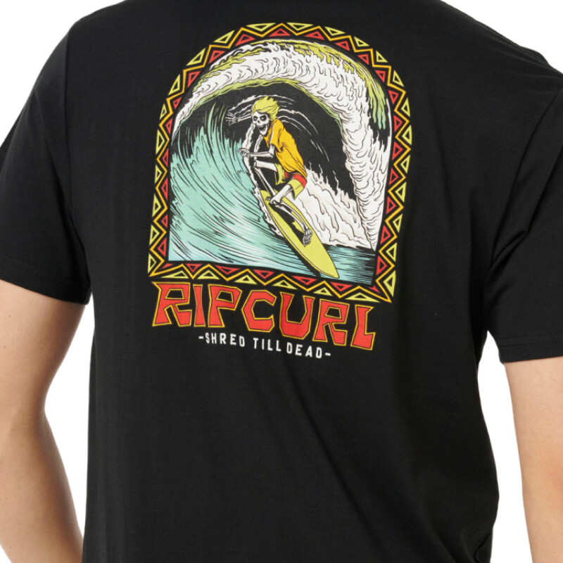 Remera Rip Curl Shredding - Negro Remera Rip Curl Shredding - Negro