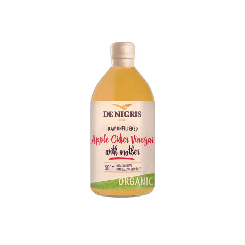 Vinagre organico de manzana De Nigris 1lt Vinagre organico de manzana De Nigris 1lt