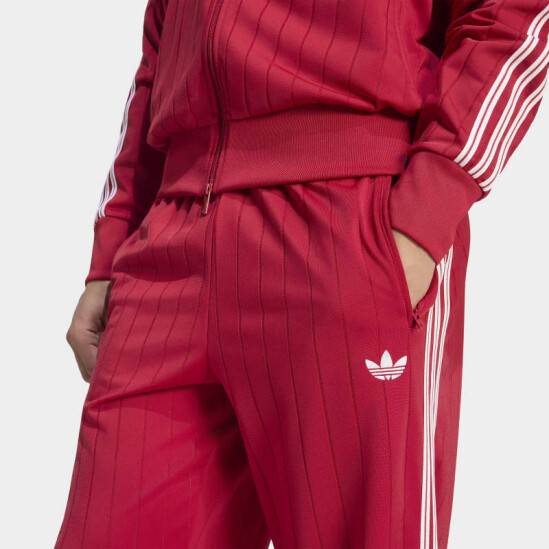 Pantalón Adidas Deportivo Firebird Drop Needle Rojo
