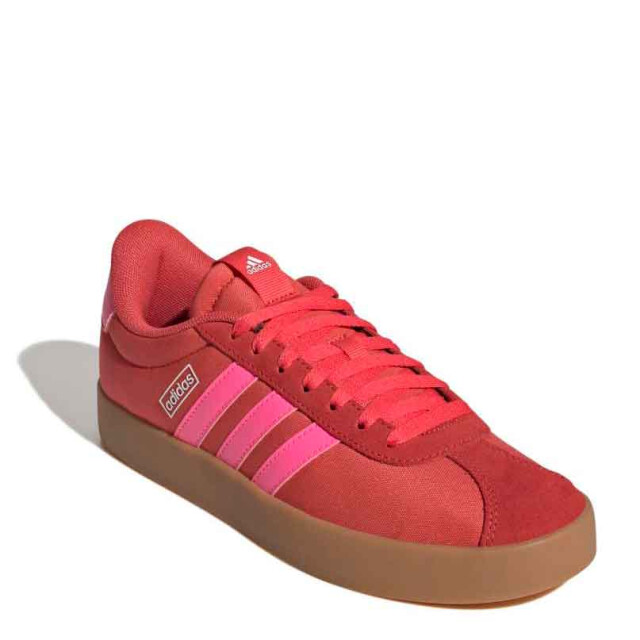 Championes de Mujer Adidas Vl Court 3.0 Rojo - Rosado