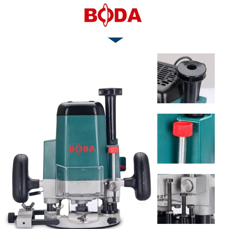 BODA ROUTER INDUSTRIAL 12 MM 5000/22000RPM 1850W Boda Router Industrial 12 Mm 5000/22000rpm 1850w