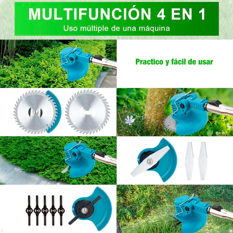 Bordeadora Inalámbrica Con 2 Baterías Litio 21v + Cargador Bordeadora Inalámbrica Con 2 Baterías Litio 21v + Cargador