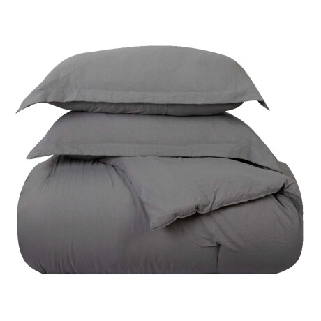 SET ACOLCHADO 1 1/2 PLAZA POLIESTER VERDE PREWASHED