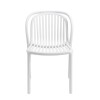 SILLA PLAST REJILLA BLANCO P/JARDIN Unica