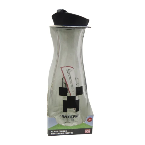 Botella Vidrio Carafe Minecraft 900 ml U