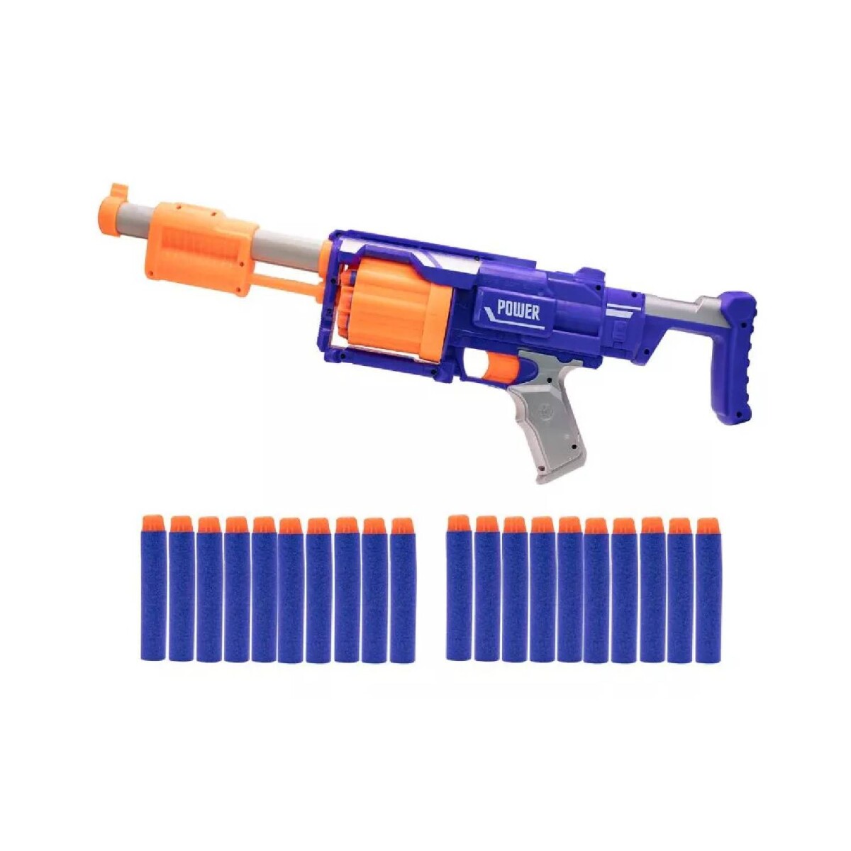 Ametralladora automática + 20 dardos 