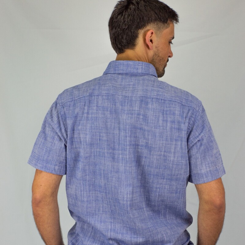 Camisa lino Malibú Navy