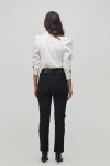 Pantalón Tori en Gamuza Negro