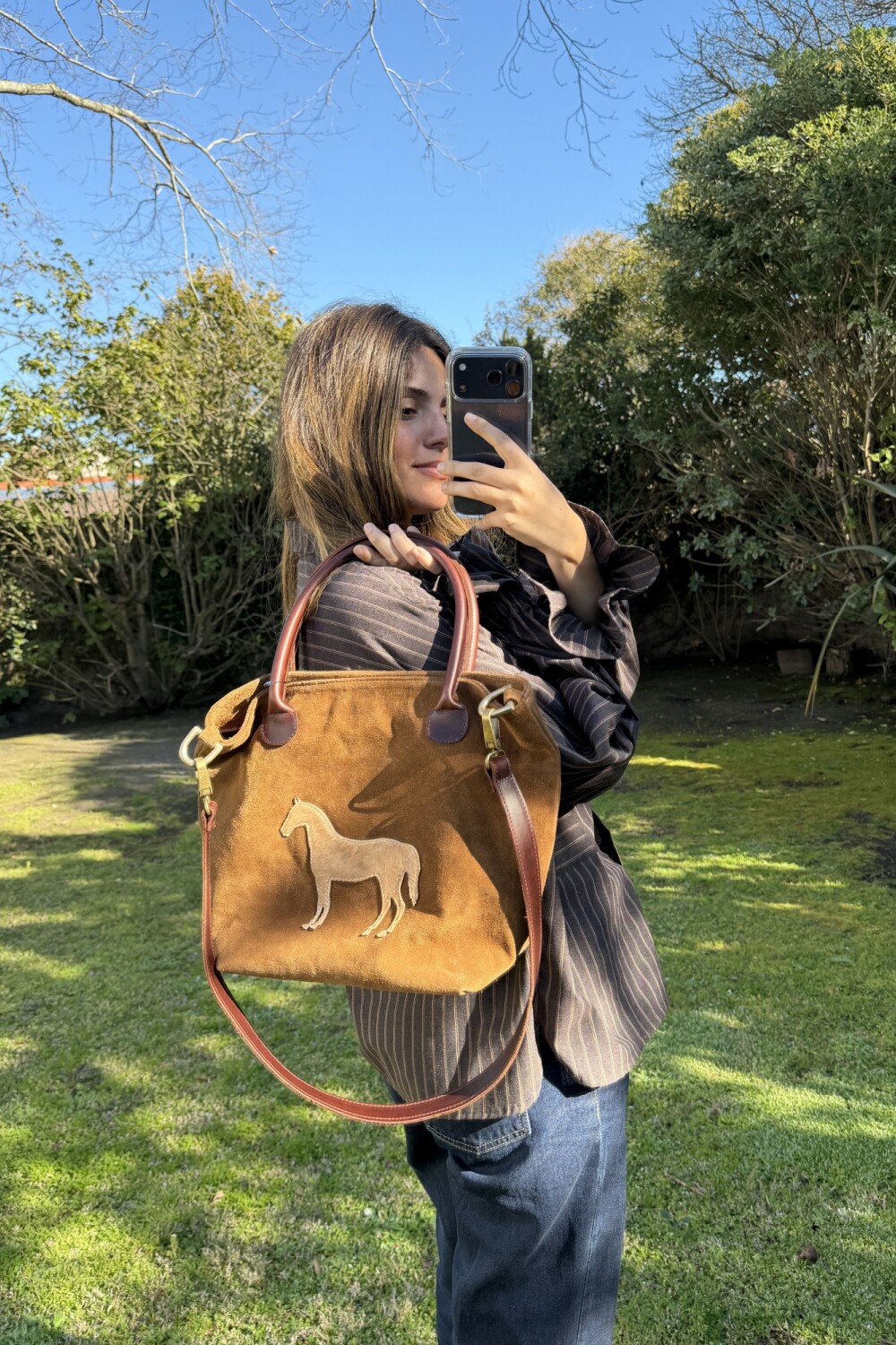 Tropilla Handbag Habano