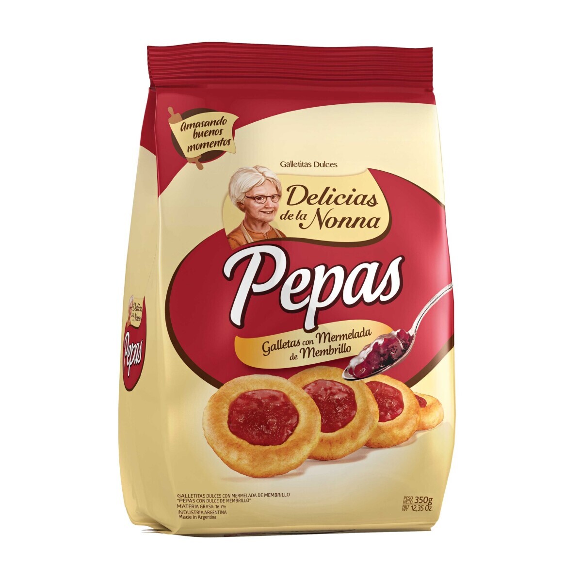 Galletas Pepas Delicias de la Nonna 